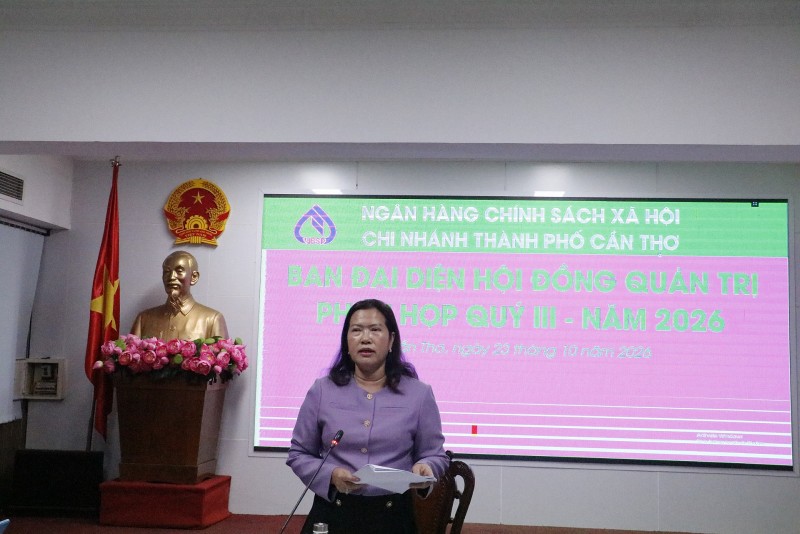 Ngân hàng chính sách xã hội TP. Cần Thơ nỗ lực nâng cao chất lượng tín dụng Ngân hàng chính sách xã hội TP. Cần Thơ nỗ lực nâng cao chất lượng tín dụng