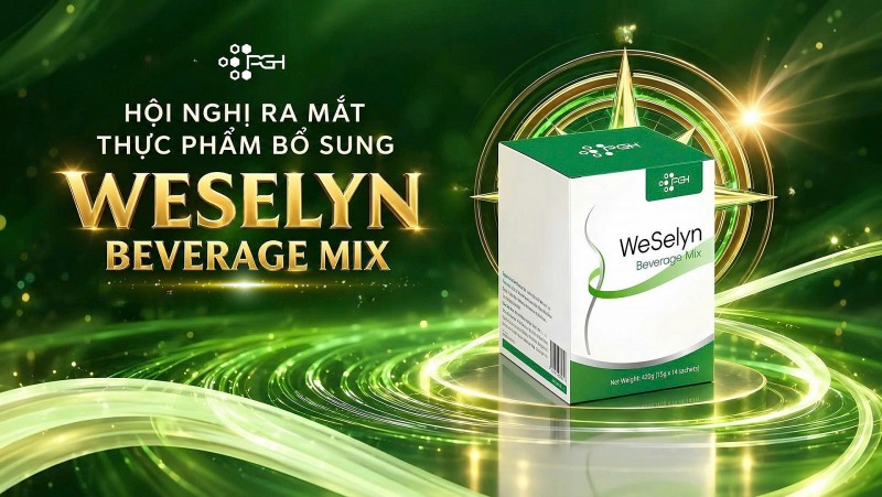 PERFECT GLOBAL Việt Nam ra mắt TPBS WESELYN BEVERAGE MIX, lan toả thông điệp sống khoẻ chủ động