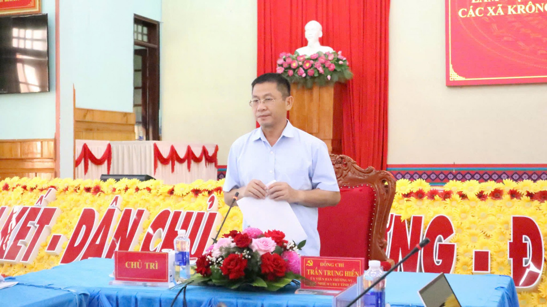 Đắk Lắk: Đoàn công tác của Ban thường vụ Tỉnh uỷ làm việc tại các địa phương