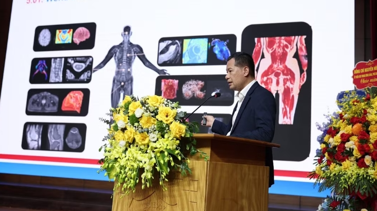 Bệnh viện đầu tiên đưa vào sử dụng hệ thống cộng hưởng từ siêu từ lực MRI 5 Tesla Bệnh viện đầu tiên đưa vào sử dụng hệ thống cộng hưởng từ siêu từ lực MRI 5 Tesla