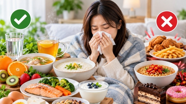 Mắc cúm A nên ăn gì và hạn chế thực phẩm nào?