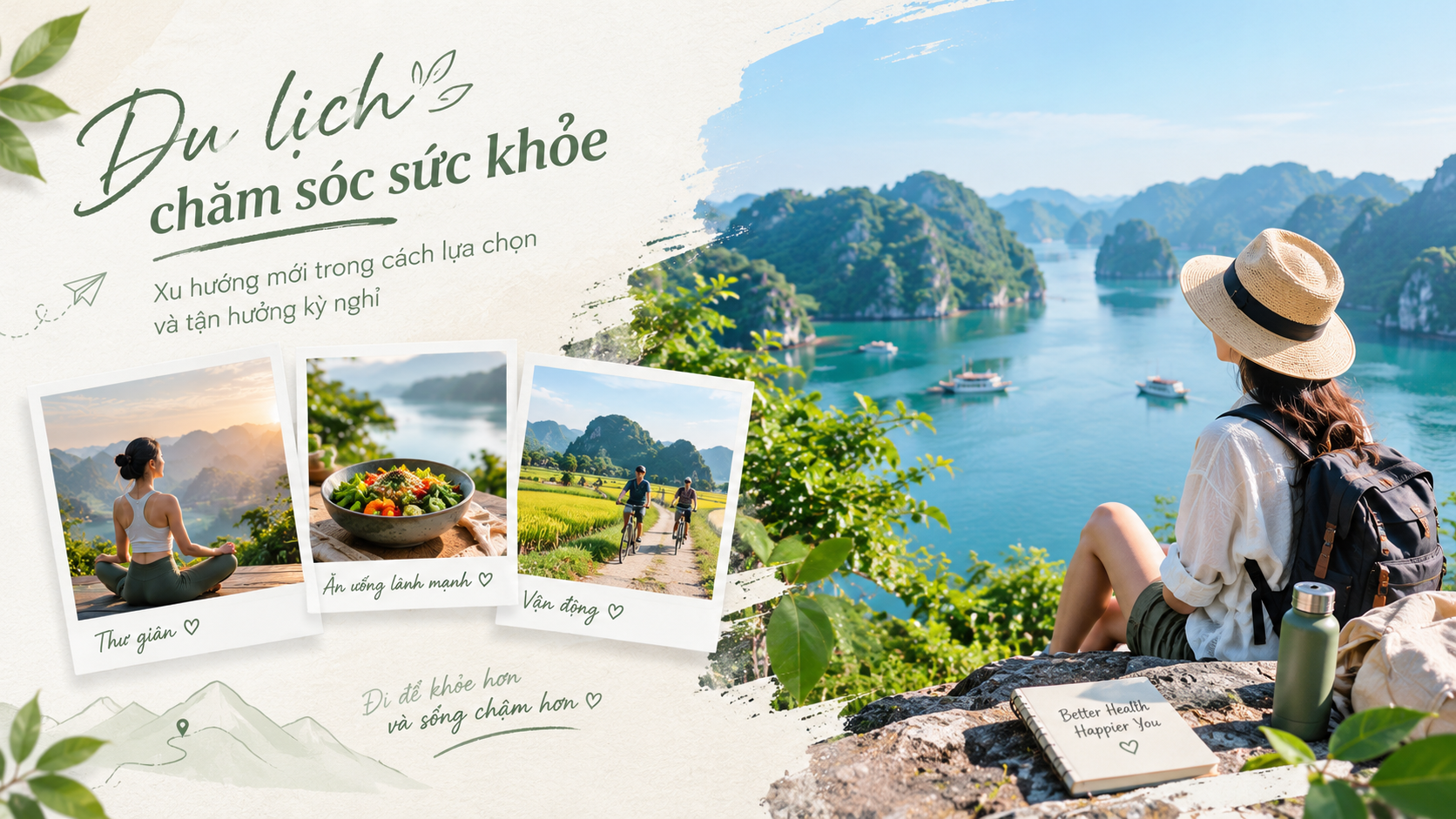 Du lịch chăm sóc sức khỏe: Xu hướng mới trong cách lựa chọn và tận hưởng kỳ nghỉ Du lịch chăm sóc sức khỏe: Xu hướng mới trong cách lựa chọn và tận hưởng kỳ nghỉ