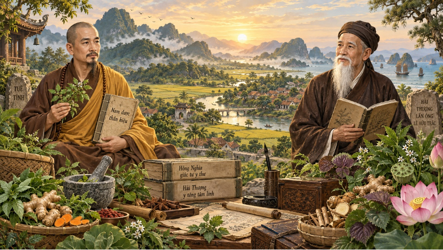 Sự hình thành và phát triển Nam y Việt Nam qua tư liệu lịch sử thời quân chủ Sự hình thành và phát triển Nam y Việt Nam qua tư liệu lịch sử thời quân chủ