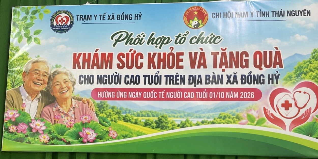 Lan tỏa yêu thương: Hơn 220 triệu đồng chăm sóc sức khỏe và tặng quà người cao tuổi tại xã Đồng Hỷ