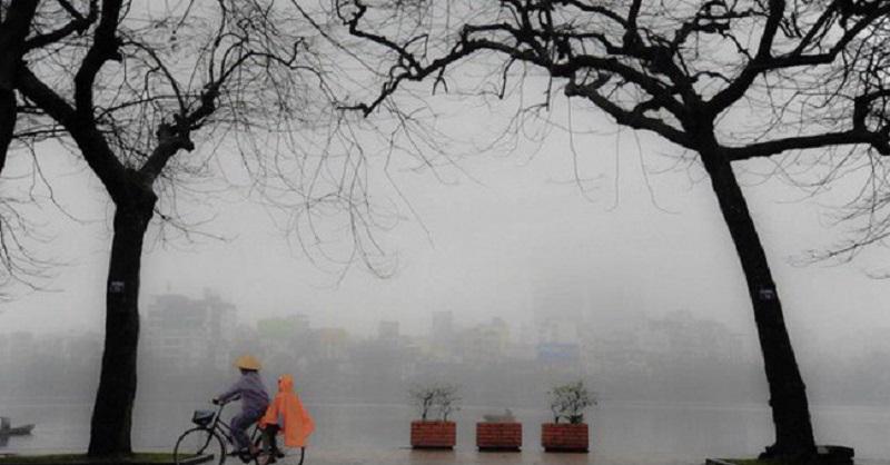 Dự báo thời tiết ngày 12/3/2023: Hà Nội mưa rét, gió Đông Bắc cấp 3 - Ảnh 1
