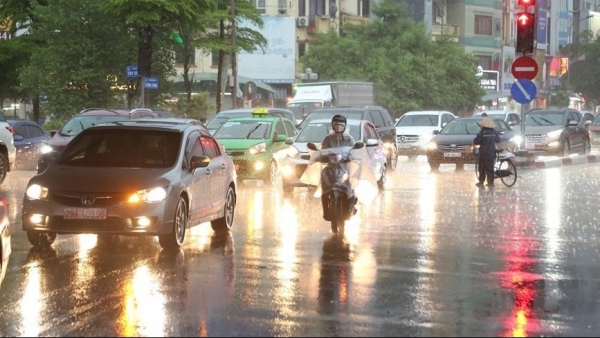 Dự báo thời tiết ngày 24-4-2024: Hà Nội nhiều mây, mưa rào và dông rải rác