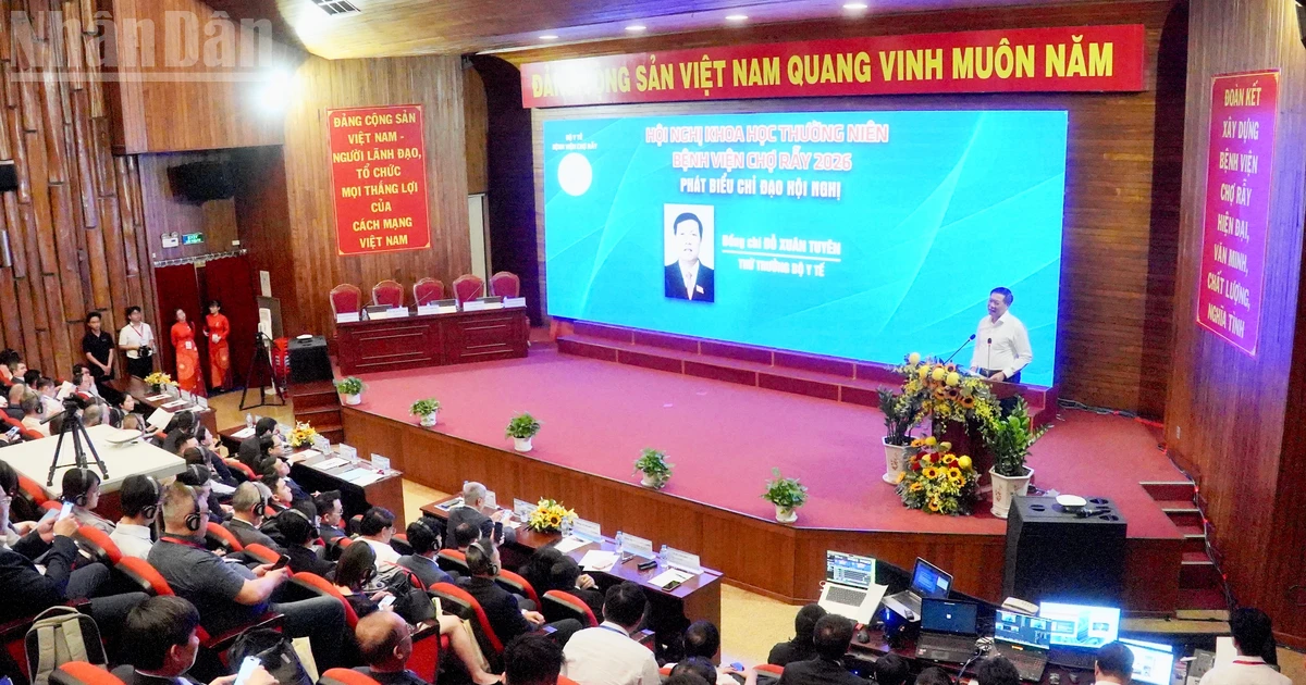 Hơn 1.000 đại biểu dự hội nghị khoa học tại Bệnh viện Chợ Rẫy