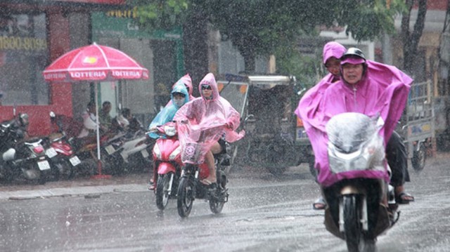 Dự báo thời tiết ngày 3/5/2024: Hà Nội nhiều mây, mưa rào cục bộ, trời mát