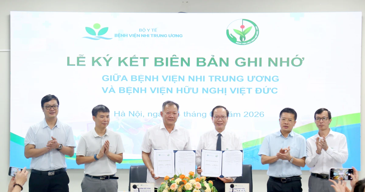Hai bệnh viện đầu ngành hợp tác phát triển ghép tạng nhi khoa