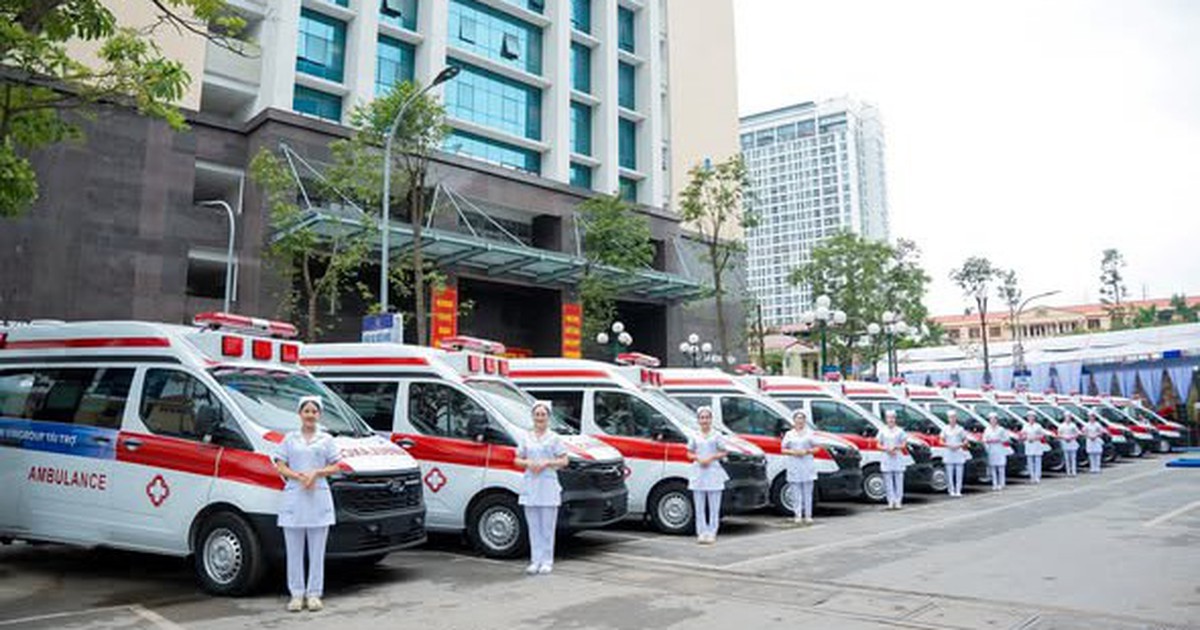 Từ năm 2027, đưa vào vận hành Nền tảng quản lý cấp cứu ngoại viện toàn quốc