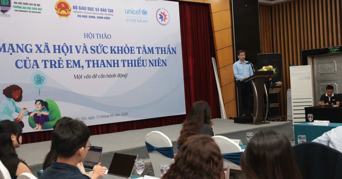 Cần quan tâm hơn đến sức khỏe tâm thần của trẻ em, thanh thiếu niên khi tham gia mạng xã hội Cần quan tâm hơn đến sức khỏe tâm thần của trẻ em, thanh thiếu niên khi tham gia mạng xã hội