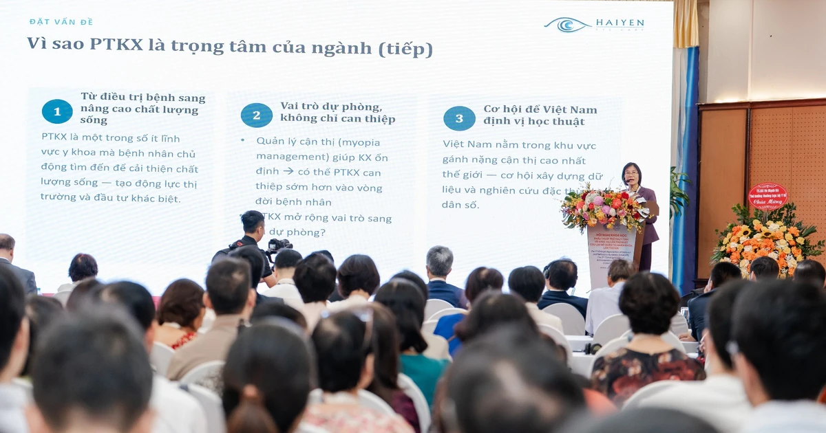 Đục thủy tinh thể là nguyên nhân khiến 74% số ca mù lòa ở nước ta Đục thủy tinh thể là nguyên nhân khiến 74% số ca mù lòa ở nước ta