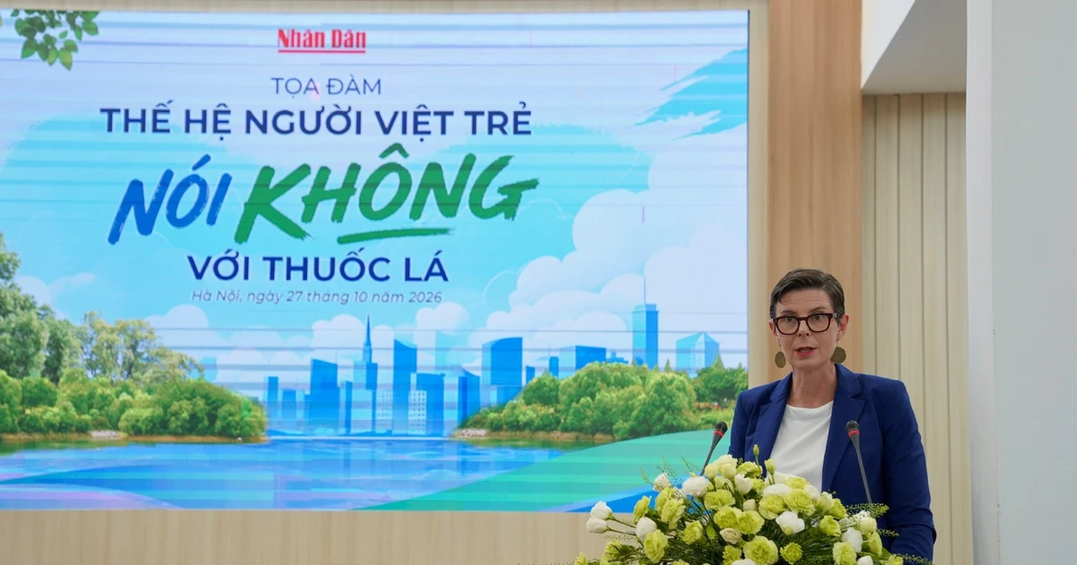 "Cần bảo vệ thanh thiếu niên Việt Nam khỏi các sản phẩm nicotine của hôm nay và mai sau" "Cần bảo vệ thanh thiếu niên Việt Nam khỏi các sản phẩm nicotine của hôm nay và mai sau"