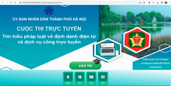 Từ 1/8: Thi tìm hiểu về định danh điện tử và dịch vụ công trực tuyến