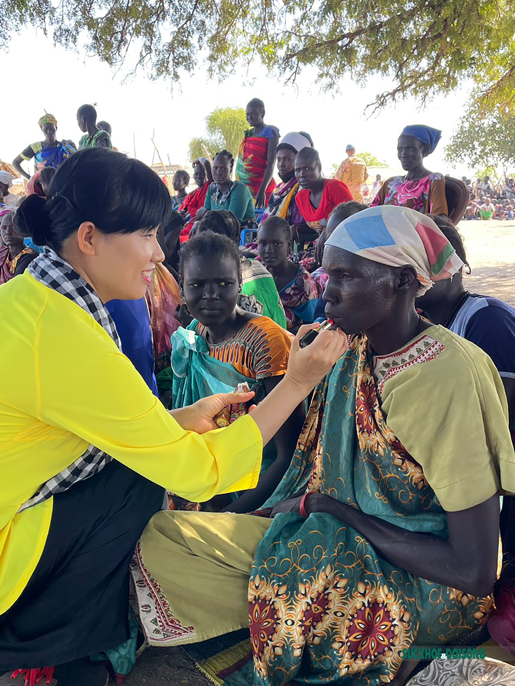 Bác sĩ "mũ nồi xanh" Việt Nam tổ chức ngày 8/3 cho phụ nữ Nam Sudan