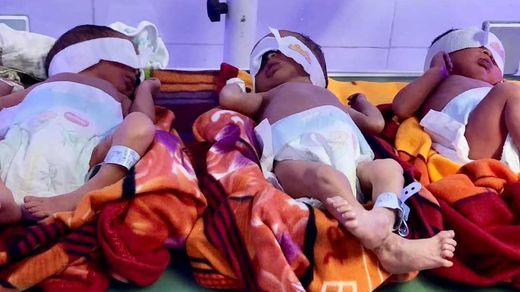 Nghệ An: Ca sinh 3 cùng trứng rất hiếm gặp