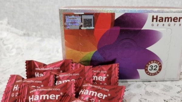 Phát hiện nhiều mẫu kẹo ngậm Hamer bán tại TP Hồ Chí Minh có chứa chất cấm
