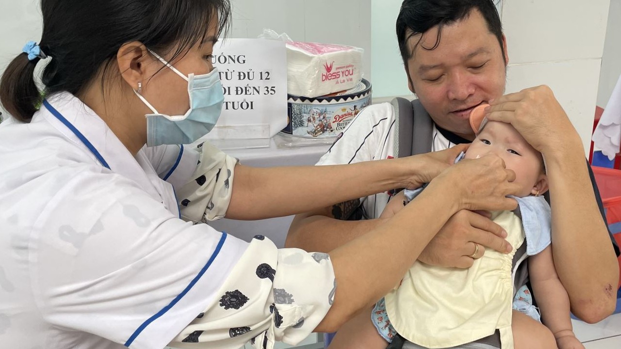 TP Hồ Chí Minh: Triển khai chiến dịch bổ sung Vitamin A cho trẻ
