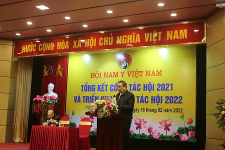 Hội Nam Y Việt Nam tổ chức Hội nghị Tổng kết công tác Hội năm 2021 và triển khai công tác Hội năm 2022