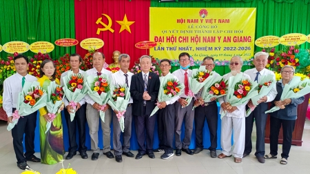 Thành lập Chi hội Nam y tại An Giang