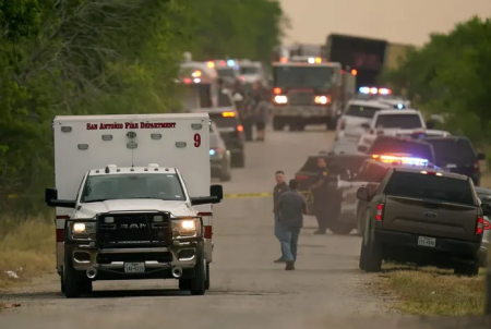 Kinh hoàng, 46 người nghi nhập cư trái phép tử vong trên xe thùng tại Mỹ