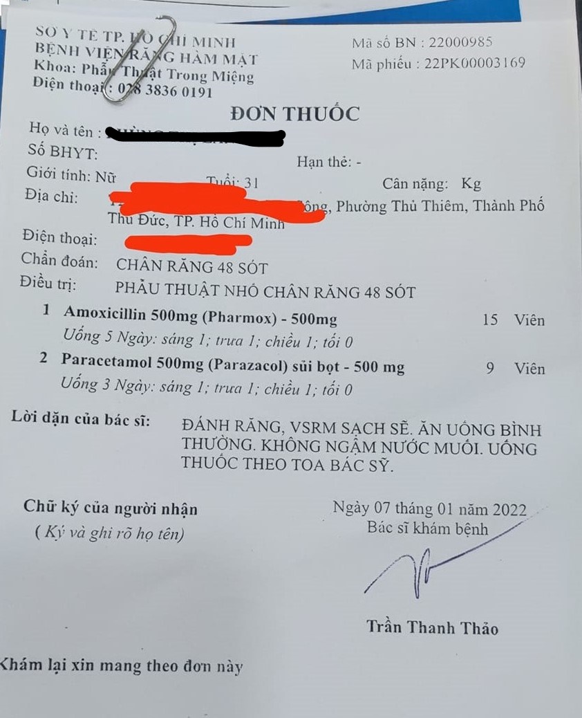 Đơn Thuốc Nhổ Răng Khôn: Hướng Dẫn Chi Tiết và Lưu Ý Quan Trọng