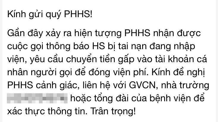 Chiêu lừa 'con cấp cứu ở viện' xuất hiện tại Hà Nội, chuyên gia chỉ cách ứng phó