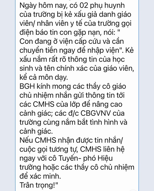 Chiêu lừa 'con cấp cứu ở viện' xuất hiện tại Hà Nội, chuyên gia chỉ cách ứng phó