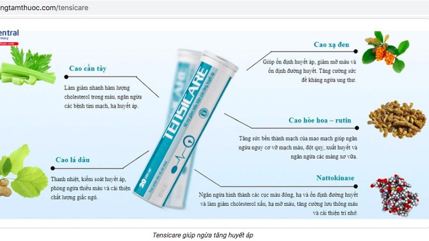 Bộ Y tế cảnh báo sữa tiểu đường, viên ngừa tăng huyết áp quảng cáo sai sự thật