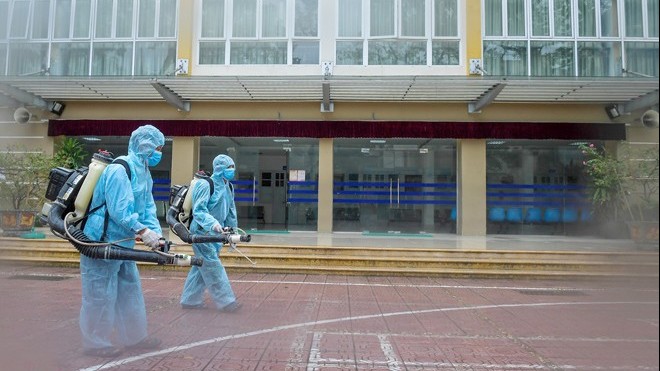 Hà Nội khử khuẩn trường lớp, sẵn sàng ứng phó với dịch bệnh