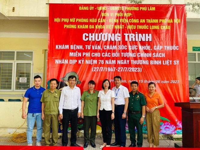 Hoạt động ý nghĩa của Bệnh viện Công an thành phố Hà Nội