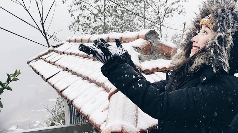 Nhiệt độ tại Mẫu Sơn giảm tới 1,6 độ C