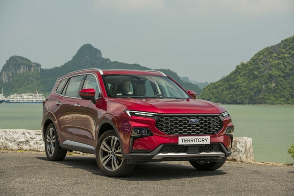 Ford Territory ghi nhận doanh số bán hàng ấn tượng trong năm 2023