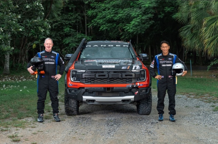Ford Ranger Raptor thế hệ mới lần đầu tiên tham gia giải đua xuyên quốc gia Châu Á 2023