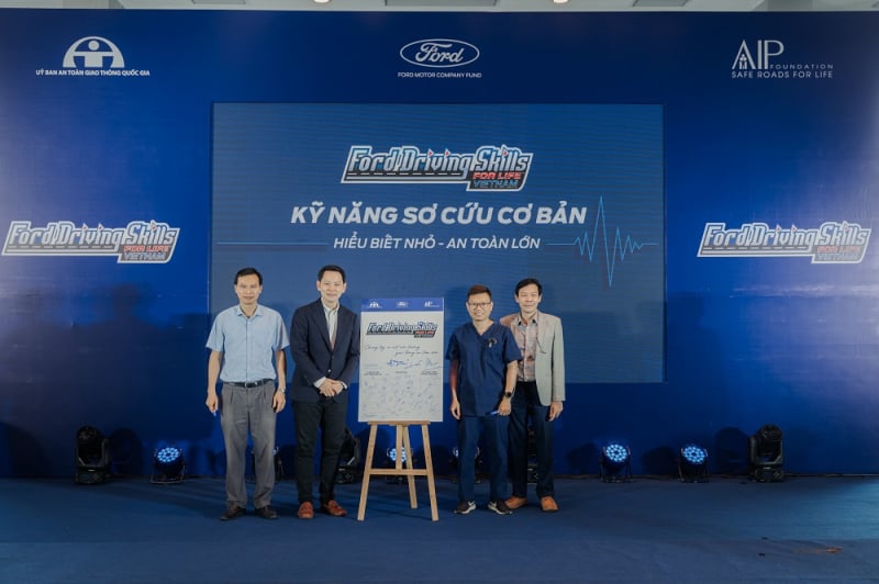 Ford Việt Nam ra mắt Dự án Chia sẻ Kỹ năng Sơ cứu Cơ bản– ‘Hiểu biết nhỏ, An toàn lớn’