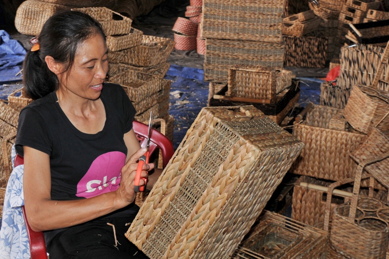 Ninh Bình: Làng nghề chiếu cói Kim Sơn