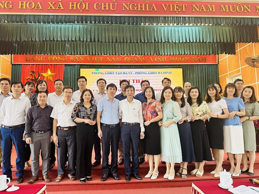 Hà Nội: Phòng GD&amp;ĐT quận Ba Đình phối hợp nâng cao chất lượng môn Toán cấp THCS