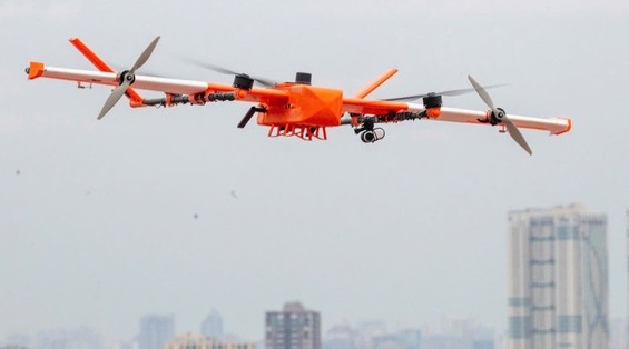Chính thức thí điểm ứng dụng UAV vận chuyển vật tư y tế