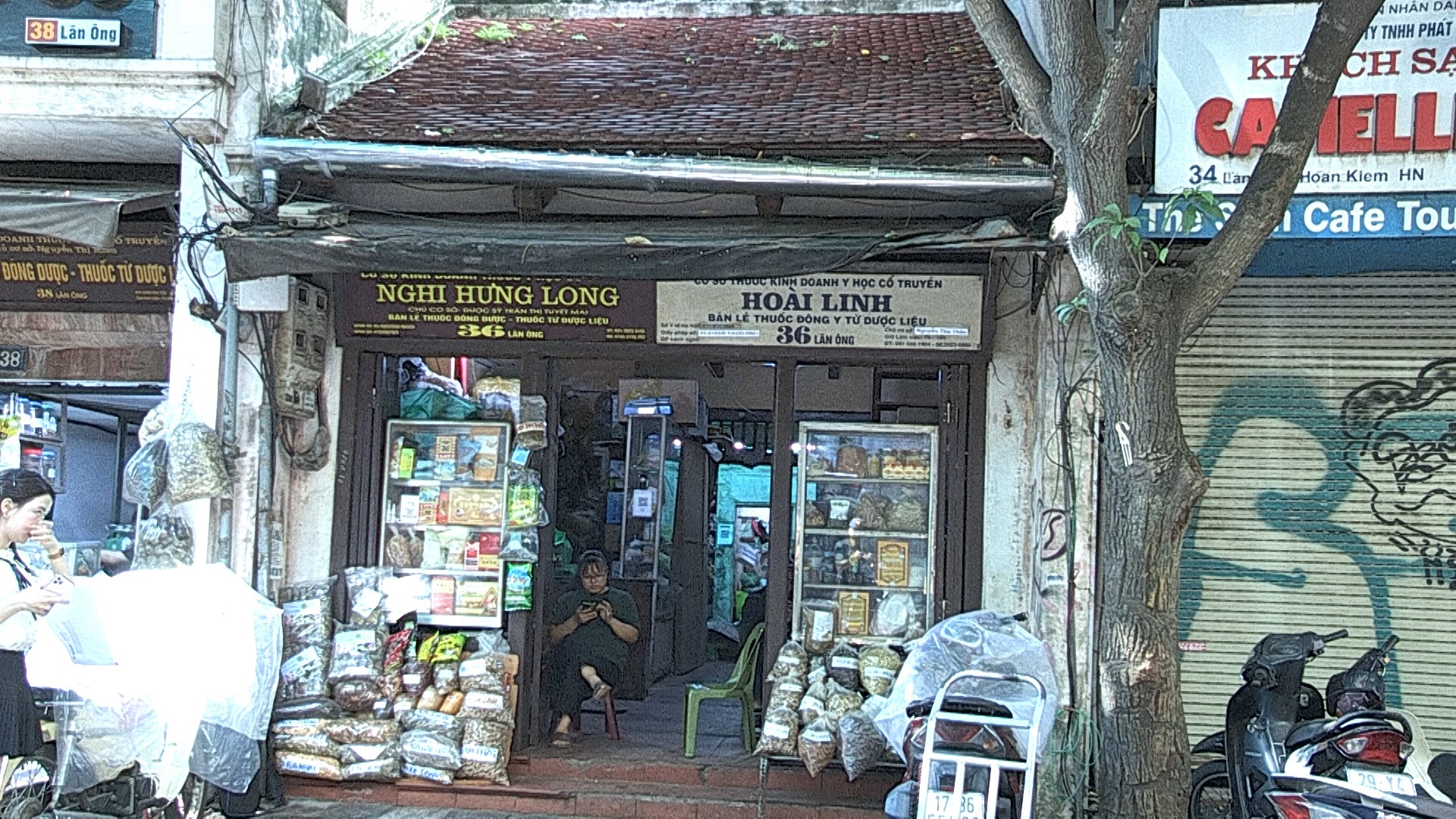 Phố Lãn Ông - Chợ thuốc Đông y lớn nhất Thủ đô