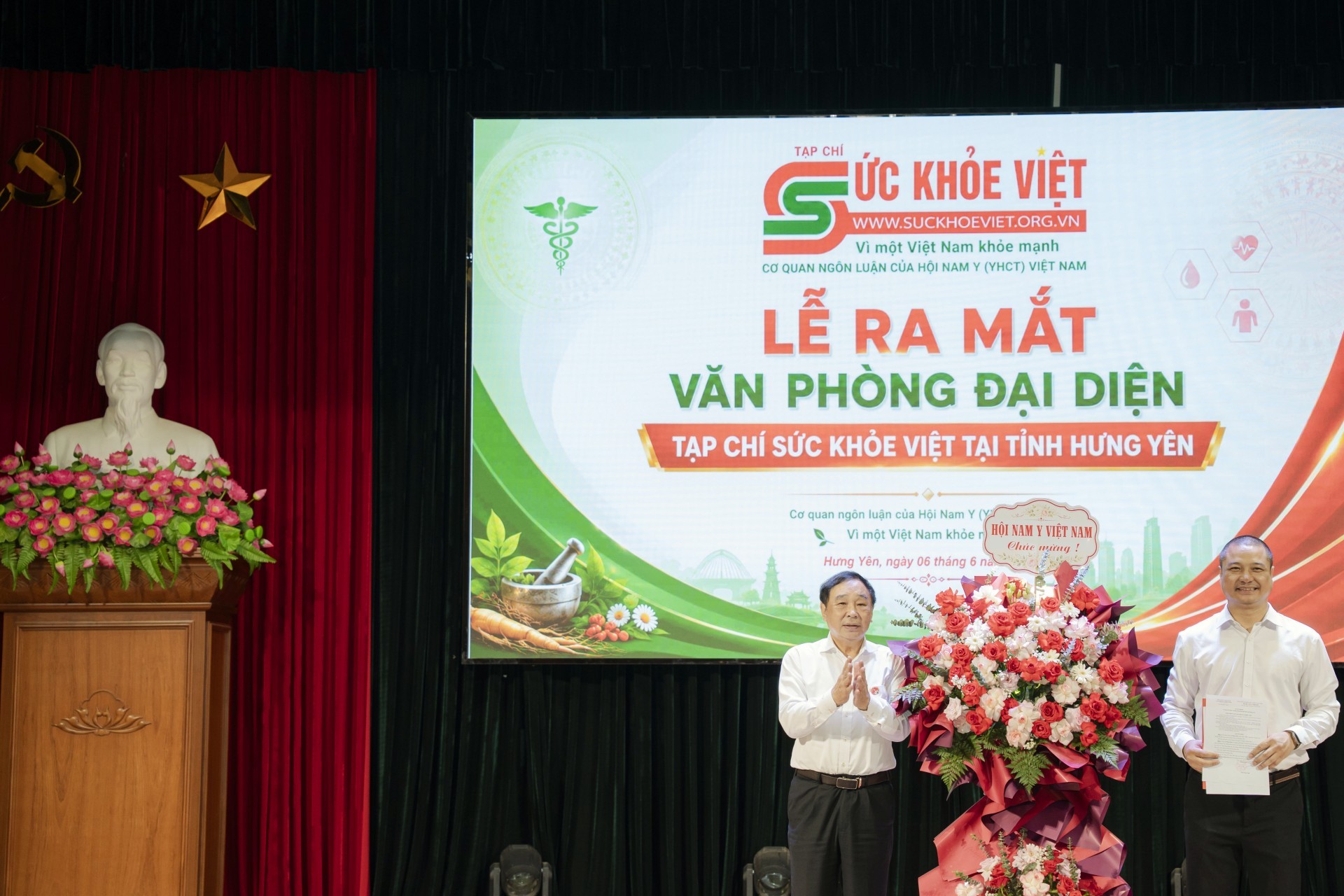 Ra mắt Văn phòng đại diện Tạp chí Sức Khỏe Việt tại tỉnh Hưng Yên